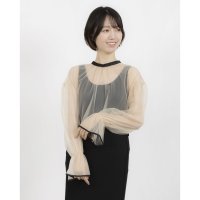 epimi e'pimmy/エピミエピミー epimi e'pimmy 配色パイピングコンパクトブラウス/508120605