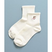 Honeys/ハニーズ Honeys ワンポイントショート丈ソックス 靴下 ソックス ショート丈 ワンポイント 刺繍 綿混 ナイロン混 アクリル混 ベーシックカラー レディー/508120718