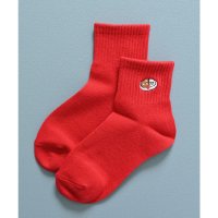 Honeys/ハニーズ Honeys ワンポイントショート丈ソックス 靴下 ソックス ショート丈 ワンポイント 刺繍 綿混 ナイロン混 アクリル混 ベーシックカラー レディー/508120718
