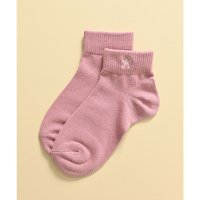 Honeys/ハニーズ Honeys ワンポイントセミショート丈ソックス 靴下 ソックス セミショート丈 ワンポイント 刺繍 綿混 ナイロン混 アクリル混 レディース/508120719