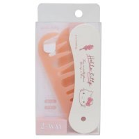 cinemacollection/シネマコレクション cinemacollection ハローキティ ヘアブラシ 2－way前髪アレンジコーム フラワーズ サンリオ ティーズファクトリー くし /508121033