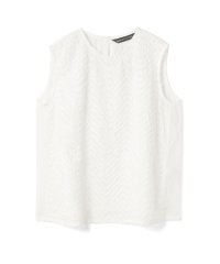 mizuiro ind/mizuiro ind ハンドカットフリルノースリーブプルオーバー/508121105