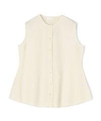 Ballsey/パールメッシュコンビ ペプラムプルオーバー/508121154