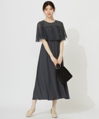 anySiS/【Lily Calin】ラッフルチュールフェイクパール ドレス/508121562