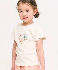 apres les cours/シェル・マーメイド・アイスクリームモチーフTシャツ/507729972