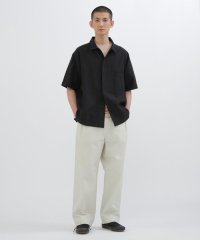 MHL./FINE COMPACT COTTON POPLIN TROUSERS/507778042