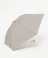 FURLA/フルラ FURLA  晴雨兼用日傘 折りたたみ傘 コンパクト  ハート裾刺繍 1級遮光/遮熱/UV/軽量 レディース /507891066