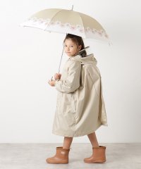 PAUL & JOE ACCESSORIES/ポールアンドジョー PAUL&JOE 【子供傘】雨傘 長傘 UV 花柄 クリザンテーム 通学 透明窓 ロゴ 反射材 キッズ /507891073