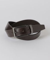 BLACK LABEL CRESTBRIDGE/サルカンチェックバックルアンティークレザーベルト/507952816