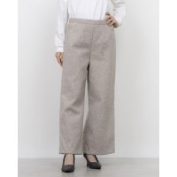 BAZAINE/バゼーヌ BAZAINE ウールタッチぬくぬくワイドパンツ/507988234