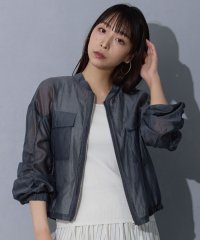 NICOLE white/シアーブルゾン/508090632