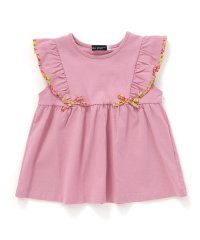 BeBe/【DEVEAUX】肩フリルノースリーブプルオーバー(90~150cm)/508090658