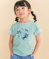 Noeil aime BeBe/天竺袖フリルリボンプリント半袖Tシャツ(80~130cm)/508095519