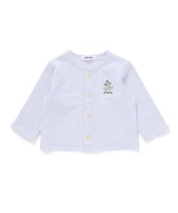 SLAP SLIP BABY/恐竜クマ胸刺しゅう袖折り返しドットカーディガンベビー(70~80cm)/508103432