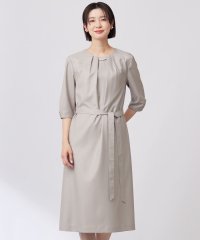 J.PRESS LADIES/【洗える・UV加工・吸水速乾】OXIJEWELストレッチ ワンピース/508104990