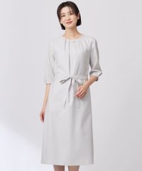 J.PRESS LADIES/【洗える・UV加工・吸水速乾】OXIJEWELストレッチ ワンピース/508104990