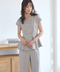 RUIRUE BOUTIQUE/ルイルエブティック RUIRUE BOUTIQUE 【洗える】フレンチシック パンツセットアップ/508113632