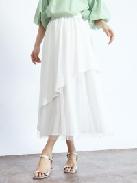 FENNEL/フェンネル FENNEL ランダムヘムフレアスカート/508118588