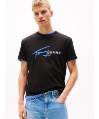 TOMMY HILFIGER/トミー ヒルフィガー TOMMY HILFIGER レギュラーシグネチャーロゴTシャツ/508119676