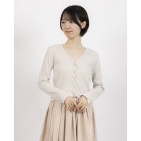 DOUX ARCHIVES /ドゥ アルシーヴ DOUX ARCHIVES Vネックリブカットカーディガン/508120566