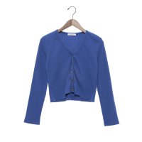 DOUX ARCHIVES /ドゥ アルシーヴ DOUX ARCHIVES Vネックリブカットカーディガン/508120566