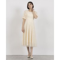feepur/フェピュール feepur チュール×レースドッキングワンピース/508120613