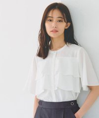 grove/甘さを抑えた大人のラッフルフリルブラウス/508121176