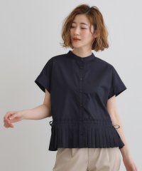 grove/キレイに見えて嬉しい 裾プリーツシャツ/508121177