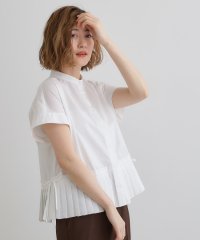grove/キレイに見えて嬉しい 裾プリーツシャツ/508121177