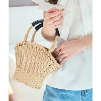 KOBE LETTUCE/コウベレタス KOBE LETTUCE 扇形ミニカゴバッグ [B1609]/508121351