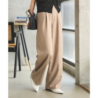 KOBE LETTUCE/コウベレタス KOBE LETTUCE リネンライクタックワイドパンツ [M4201]/508121374