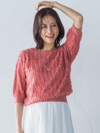LAUTREAMONT/ロートレアモン LAUTREAMONT 【一部店舗限定販売】VENUSフリンジニット≪手洗い可能≫/508121541