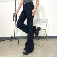 non-hedge/ノンヘッジ non－hedge 切替デニムフレアパンツ/508121568