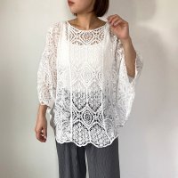 CRB/シーアールビー CRB レースプルオーバー/508121570