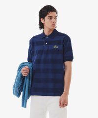 LACOSTESPORTS MENS/ラコステ LACOSTE パイル地切り替え同色ボーダーポロシャツ/508121772