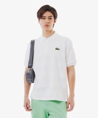 LACOSTESPORTS MENS/ラコステ LACOSTE パイル地切り替え同色ボーダーポロシャツ/508121772