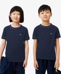 LACOSTESPORTS KIDS/ラコステ LACOSTE クレイジーカラーパイピングキッズTシャツ/508121775