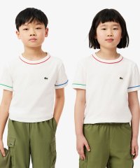 LACOSTESPORTS KIDS/ラコステ LACOSTE クレイジーカラーパイピングキッズTシャツ/508121775