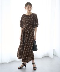 YECCA VECCA/イェッカ ヴェッカ YECCA VECCA ベルト付きタックデザインワンピース/508121909