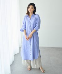 YECCA VECCA/イェッカ ヴェッカ YECCA VECCA 2wayフレンチリネンロングシャツワンピース/508121921