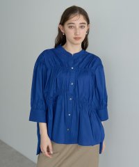 YECCA VECCA/イェッカ ヴェッカ YECCA VECCA ORGABITSギャザーデザインシャツ/508121928