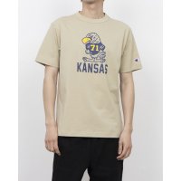 CHAMPION/チャンピオン Champion チャンピオン メンズ 半袖Tシャツ SHORT SLEEVE T－SHORT C8－B355 (ベージュ)/508122209