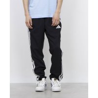 adidas/アディダス adidas メンズ クロスパンツ スリーストライプス ルーズフィット ライトウーブントラックパンツ JV7004 (ブラック)/508122263