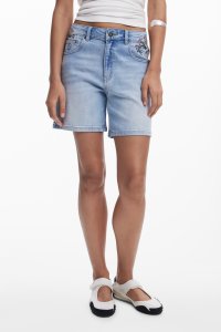 Desigual/デシグアル Desigual PLANTS デニムショートパンツ/508122314