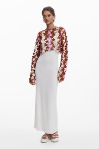Desigual/デシグアル Desigual 2イン1クロシェワンピース/508122315