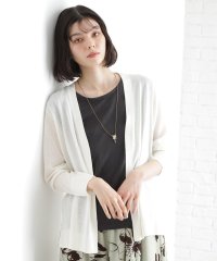 THE SHOP TK/シアーカーディガン【洗濯機OK】/508122524