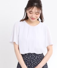 Reflect/リフレクト Reflect 【UVカット／接触冷感／マシンウォッシュ可能】タックデザインブラウス/508122529