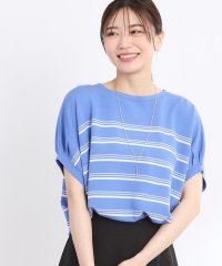 Reflect/【WEB先行カラーあり／手洗い可】スレッドボーダーニット/508122530