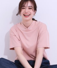 SHOO・LA・RUE　DRESKIP/【S－LL/接触冷感/UV】アウトスタイルもサマになる さらさら抜け襟Tシャツ/508122545