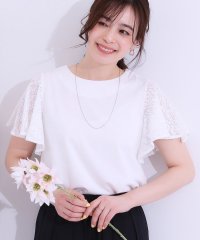 SHOO・LA・RUE　DRESKIP/シューラルー／ドレスキップ SHOO・LA・RUE/DRESKIP 袖レースフレアトップス/508122546